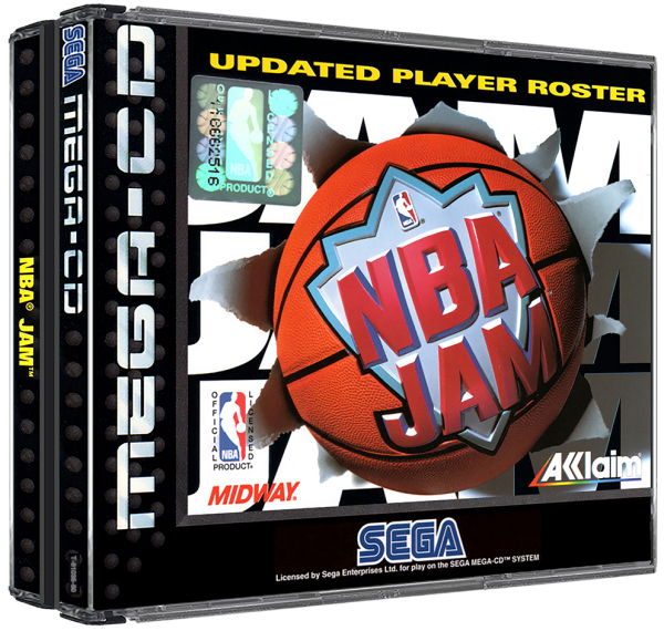 NBA JAM (EU) (OVP) (sehr guter Zustand) - Mega CD