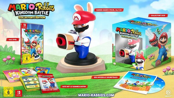 Mario + Rabbids: Kingdom Battle (Collectors Edition) (EU) (OVP) (neuwertiger Sammlerzustand) - Nintendo Switch