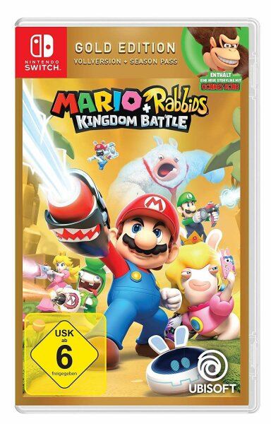 Mario + Rabbids: Kingdom Battle (Gold Edition) (EU) (CIB) (very good condition) - Nintendo Switch