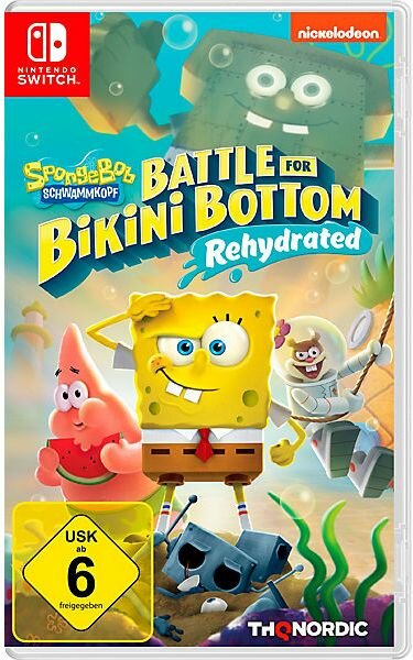 Spongebob – Battle for Bikini Bottom Rehydrated (EU) (CIB) (very good condition) - Nintendo Switch