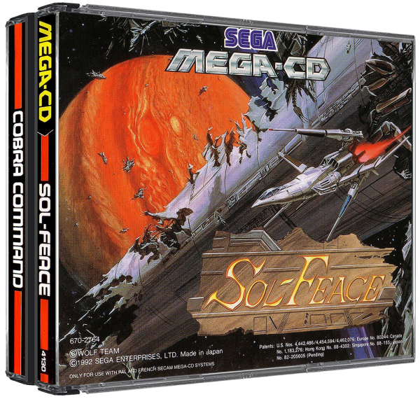 Sol-Feace / Cobra Command (EU) (OVP) (gebraucht) - Mega CD