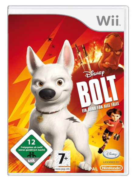 Bolt – Ein Hund für alle Fälle (EU) (OVP) (neuwertiger Sammlerzustand) - Nintendo Wii