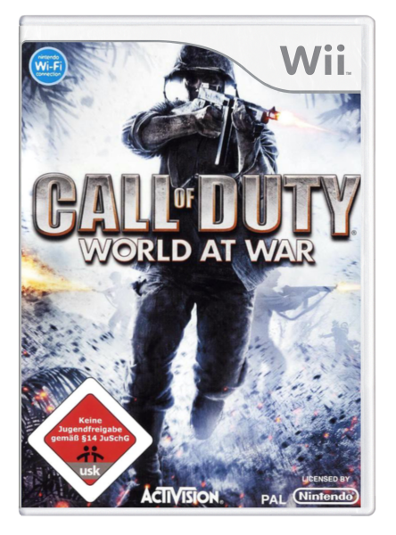 Call of Duty – World at War (EU) (OVP) (sehr guter Zustand) - Nintendo Wii