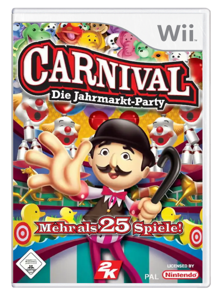 Carnival – Die Jahrmarkt Party (EU) (OVP) (sehr guter Zustand) - Nintendo Wii