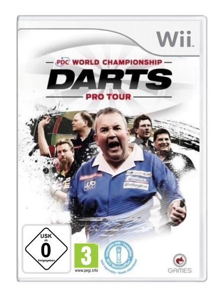 Darts – PDC World Championship Darts: Pro Tour (EU) (OVP) (sehr guter Zustand) - Nintendo Wii