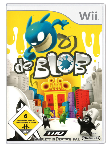 De Blob (EU) (OVP) (sehr guter Zustand) - Nintendo Wii