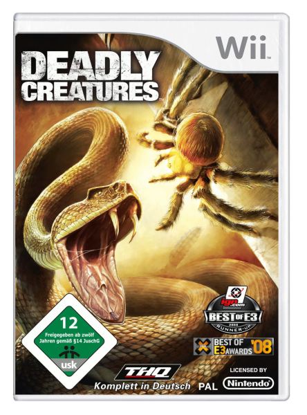 Deadly Creatures (EU) (OVP) (neuwertiger Sammlerzustand) - Nintendo Wii