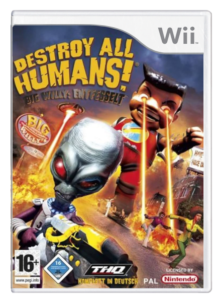 Destroy All Humans (EU) (CIB) (acceptable) - Nintendo Wii