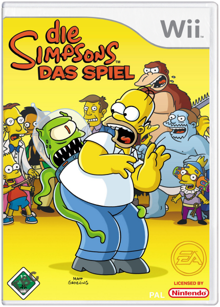 Die Simpsons – Das Spiel (EU) (OVP) (gebraucht) - Nintendo Wii