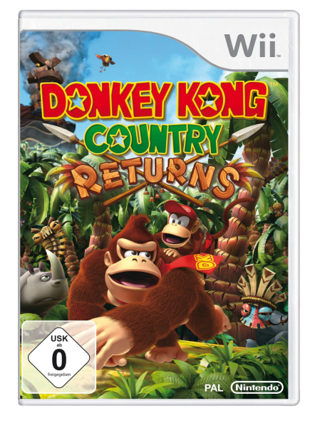 Donkey Kong Country Returns (EU) (OVP) (neuwertiger Sammlerzustand) - Nintendo Wii