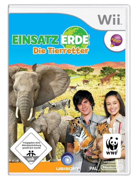 Einsatz Erde – Die Tierretter (EU) (OVP) (sehr guter Zustand) - Nintendo Wii