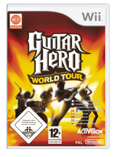 Guitar Hero – World Tour (EU) (OVP) (sehr guter Zustand) - Nintendo Wii