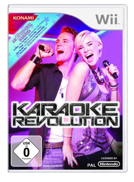 Karaoke Revolution (EU) (OVP) (sehr guter Zustand) - Nintendo Wii