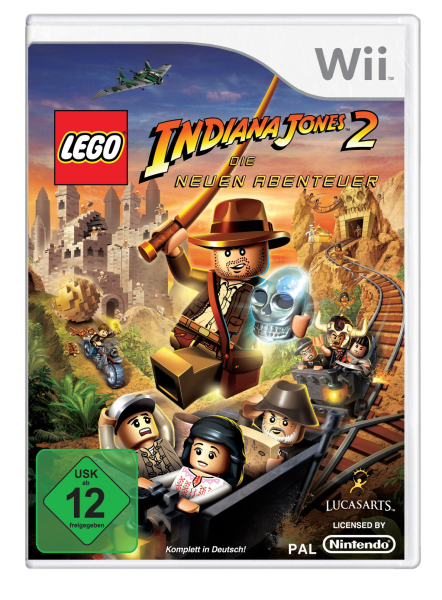 Lego Indiana Jones 2 (EU) (OVP) (sehr guter Zustand) - Nintendo Wii