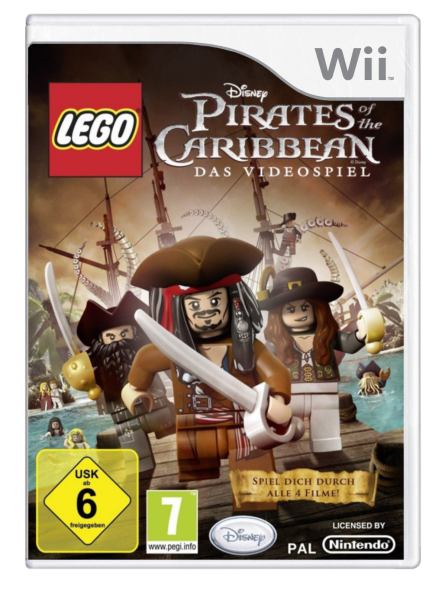 Lego Pirates of the Carribean (EU) (OVP) (sehr guter Zustand) - Nintendo Wii