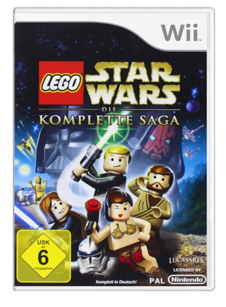 Lego Star Wars – Die komplette Saga (EU) (OVP) (gebraucht) - Nintendo Wii