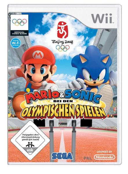 Mario & Sonic bei den Olympischen Spielen (EU) (OVP) (sehr guter Zustand) - Nintendo Wii