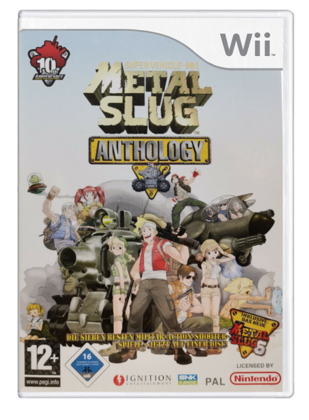 Metal Slug Anthology (EU) (OVP) (sehr guter Zustand) - Nintendo Wii