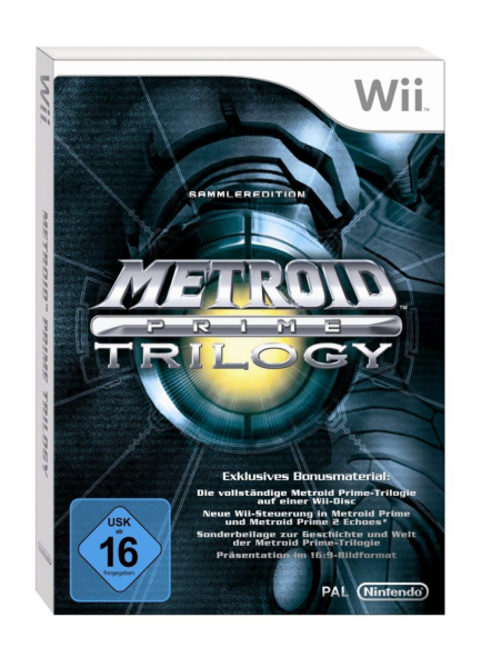 Metroid Prime Trilogy (EU) (OVP) (sehr guter Zustand) - Nintendo Wii