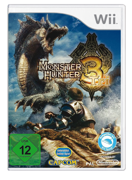 Monster Hunter Tri (EU) (CIB) (very good condition) - Nintendo Wii