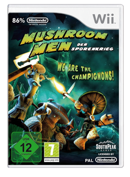 Mushroom Men – Der Sporenkrieg (EU) (CIB) (mint condition) - Nintendo Wii