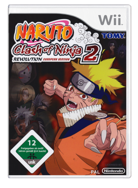 Naruto Shippuden – Clash of Ninja Revolution 2 (EU) (OVP) (neu) - Nintendo Wii