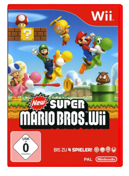 New Super Mario Bros. Wii (EU) (OVP) (gebraucht) - Nintendo Wii