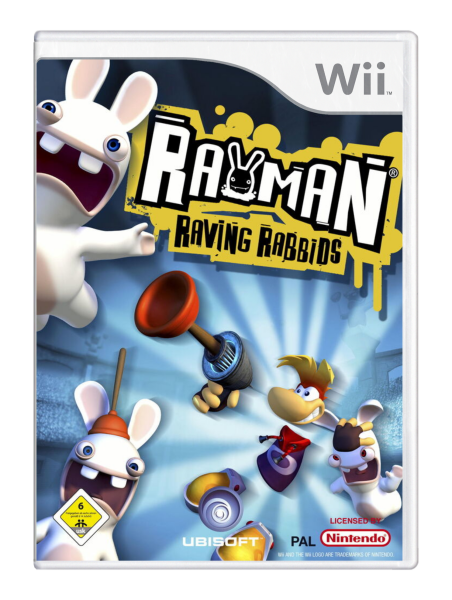 Rayman Raving Rabbids (EU) (OVP) (gebraucht) - Nintendo Wii