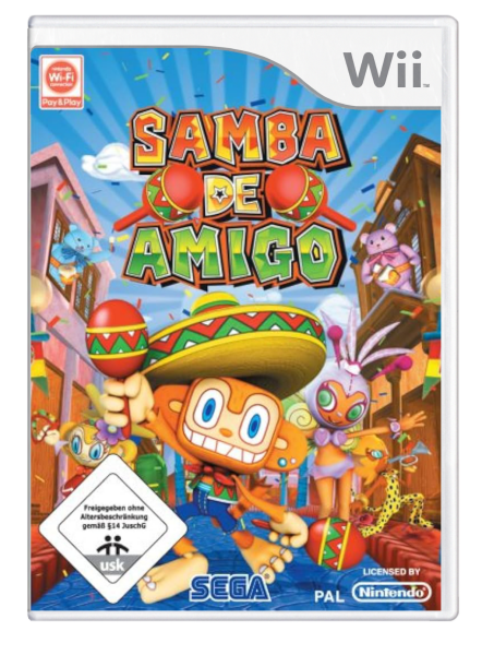 Samba de Amigo (EU) (OVP) (sehr guter Zustand) - Nintendo Wii