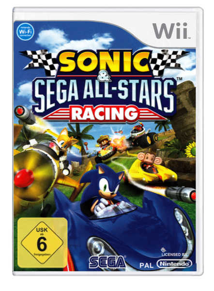 Sonic & Sega All-Star Racing (EU) (OVP) (gebraucht) - Nintendo Wii