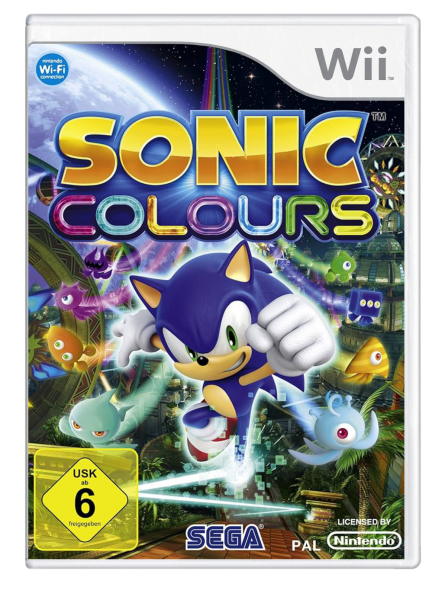 Sonic Colours (EU) (CIB) (very good condition) - Nintendo Wii