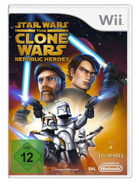 Star Wars – The Clone Wars – Republic Heroes (EU) (OVP) (sehr guter Zustand) - Nintendo Wii