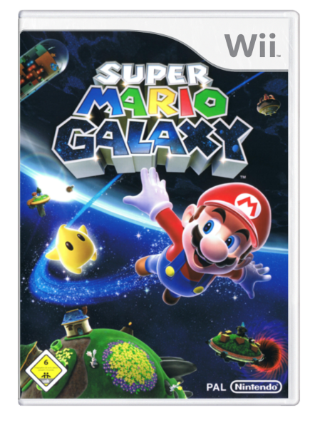 Super Mario Galaxy (EU) (CIB) (acceptable) - Nintendo Wii