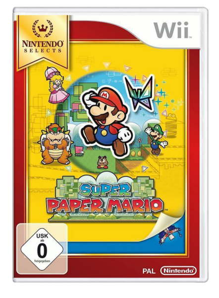 Super Paper Mario (Nintendo Selects) (EU) (CIB) (acceptable) - Nintendo Wii