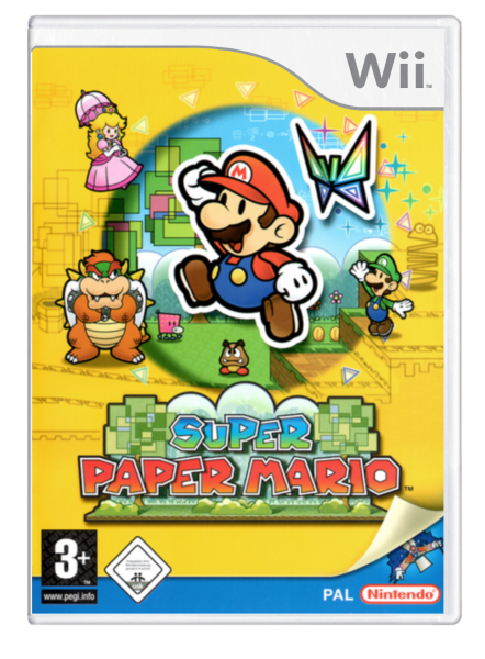 Super Paper Mario (EU) (OVP) (sehr guter Zustand) - Nintendo Wii