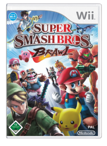 Super Smash Bros. Brawl (EU) (OVP) (neuwertiger Sammlerzustand) - Nintendo Wii