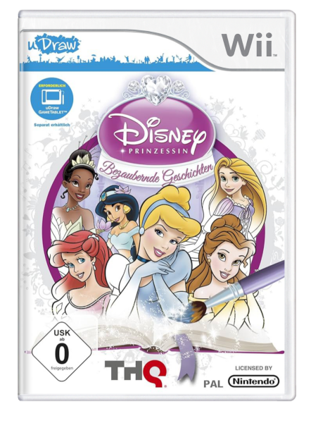 uDraw Disney Prinzessin – Bezaubernde Geschichten (EU) (OVP) (sehr guter Zustand) - Nintendo Wii