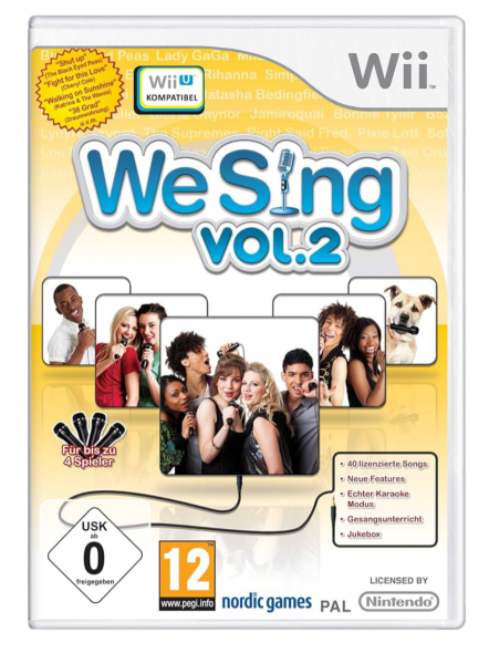 We Sing Vol. 2 (EU) (CIB) (very good condition) - Nintendo Wii