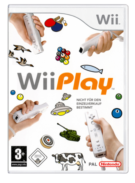 Wii Play (EU) (OVP) (neuwertiger Sammlerzustand) - Nintendo Wii