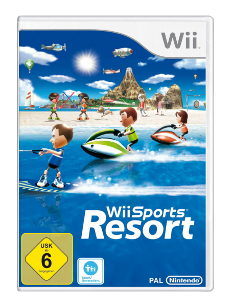 Wii Sports Resort (EU) (CIB) (acceptable) - Nintendo Wii