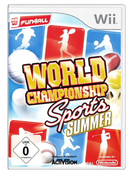 World Championship Sports Summer (EU) (CIB) (very good condition) - Nintendo Wii