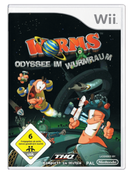 Worms – Odysee im Wurmraum (EU) (OVP) (sehr guter Zustand) - Nintendo Wii