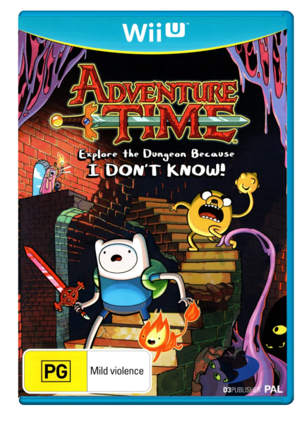 Adventure Time: Explore the Dungeon because I dont know (EU) (CIB) (mint condition) - Nintendo Wii U