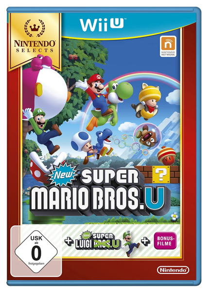 New Super Mario Bros. U + New Super Luigi U (Nintendo Selects) (EU) (CIB) (mint condition) - Nintendo Wii U