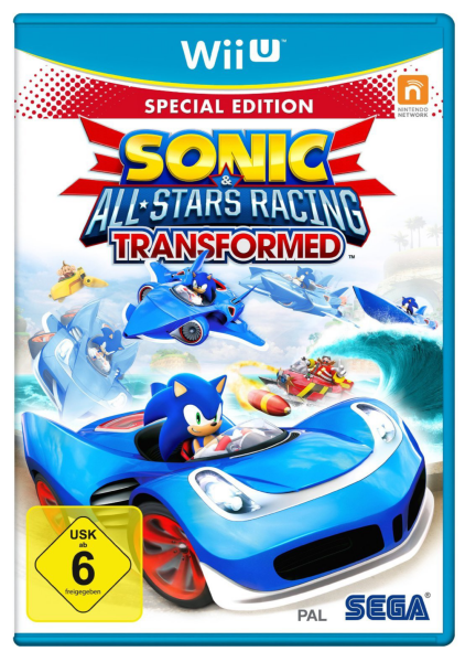 Sonic and All-Stars Racing Transformed (EU) (CIB) (mint condition) - Nintendo Wii U