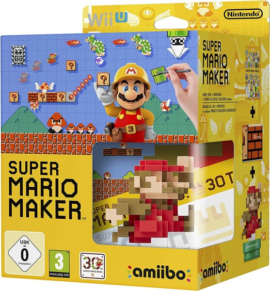 Super Mario Maker (Limited Edition) (EU) (OVP) (neu) - Nintendo Wii U