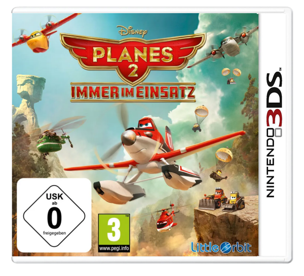 Disney Planes 2 - Immer im Einsatz (EU) (OVP) (sehr guter Zustand) - Nintendo 3DS