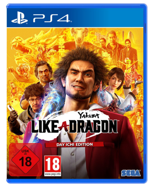 Yakuza - Like a Dragon (Day Ichi Steelbook Edition) (EU) (CIB) (new) - PlayStation 4 (PS4)