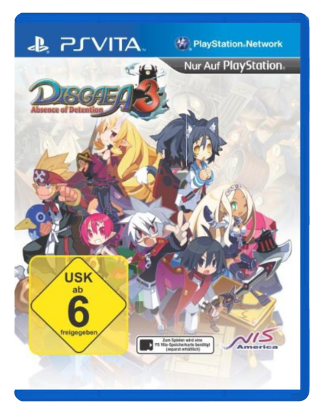 Disgaea 3: Absence of Detention (EU) (OVP) (sehr guter Zustand) - PS Vita