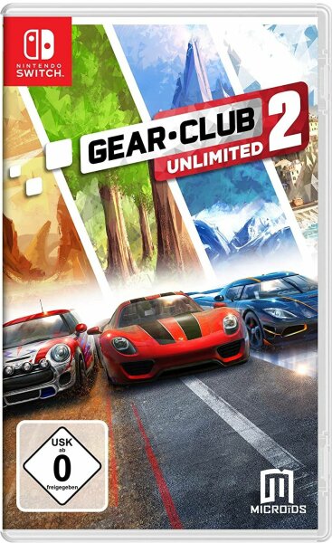 Gear Club 2 Unlimited (EU) (OVP) (sehr guter Zustand) - Nintendo Switch